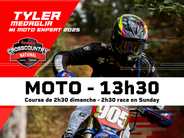 MOTO 13:30 (PM) - Dimanche / Sunday