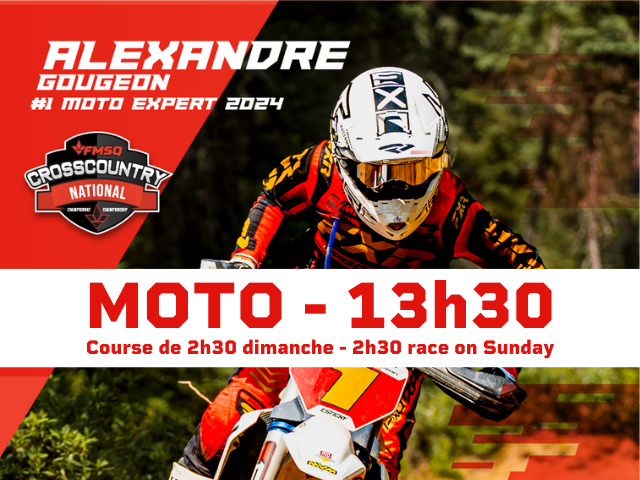 MOTO 13:30 (PM) Check - Dimanche / Sunday