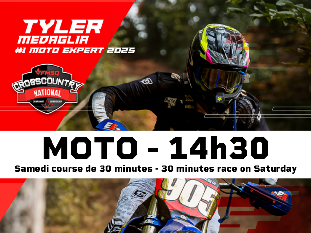 MOTO 14:30 (PM) - Samedi / Saturday