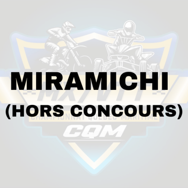 2026 MIRAMICHI (HORS CONCOURS)